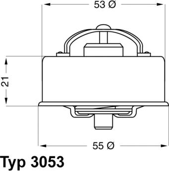 WAHLER 3053.72 - Termostaatti, jäähdytysneste inparts.fi