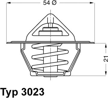 WAHLER 302387D - Termostaatti, jäähdytysneste inparts.fi