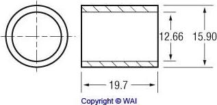 WAI 62-1406 - Hela, käynnistinakseli inparts.fi