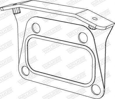 Walker 82925 - Tiiviste, pakoputki inparts.fi