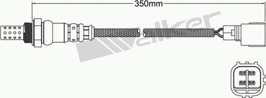 Walker 250-24906 - Lambdatunnistin inparts.fi