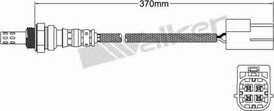 Walker 250-24452 - Lambdatunnistin inparts.fi