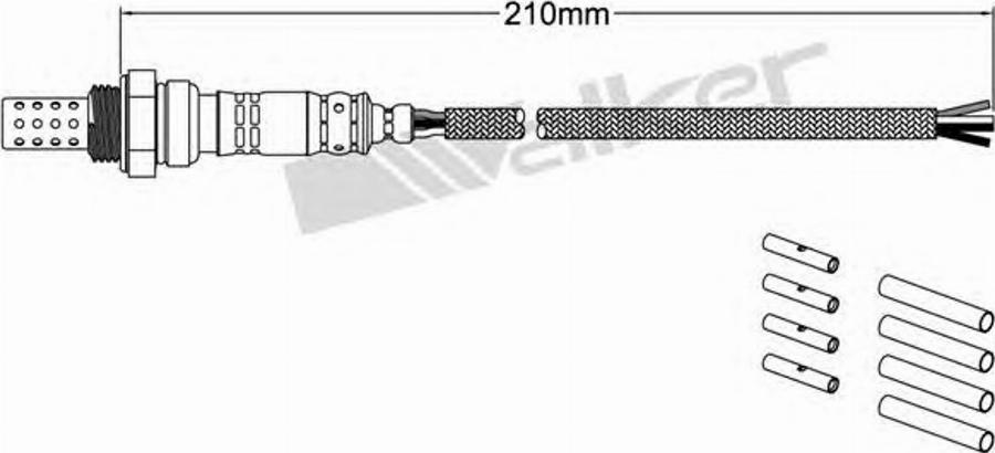 Walker 25024400 - Lambdatunnistin inparts.fi