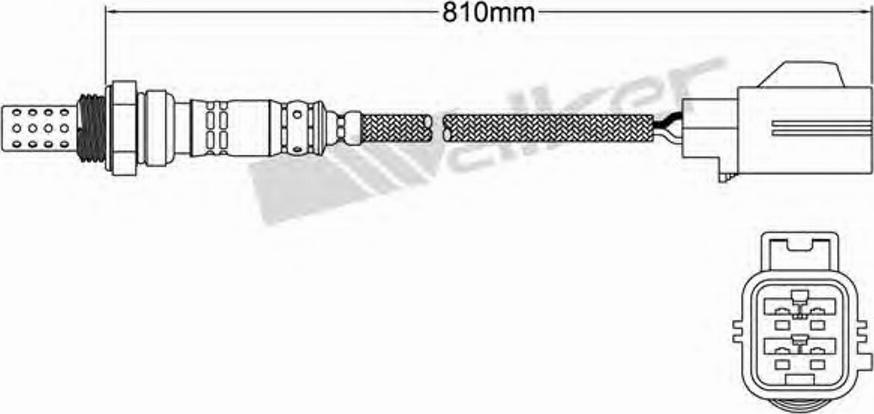 Walker 250-24408 - Lambdatunnistin inparts.fi