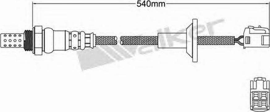 Walker 250-24486 - Lambdatunnistin inparts.fi