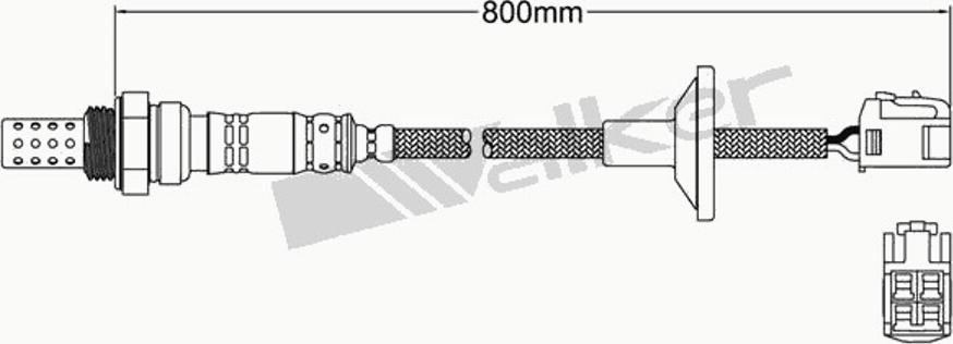 Walker 250-24483 - Lambdatunnistin inparts.fi