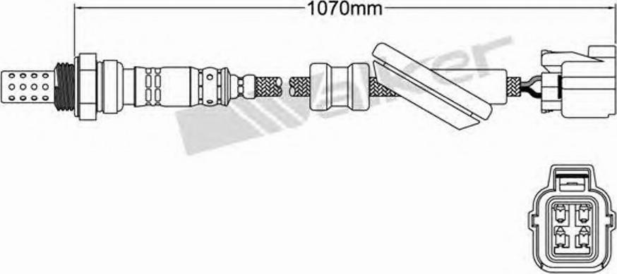 Walker 250-24476 - Lambdatunnistin inparts.fi