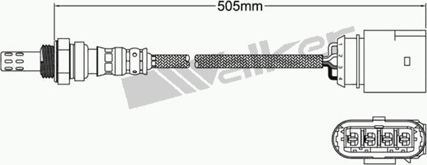 Walker 250-24560 - Lambdatunnistin inparts.fi