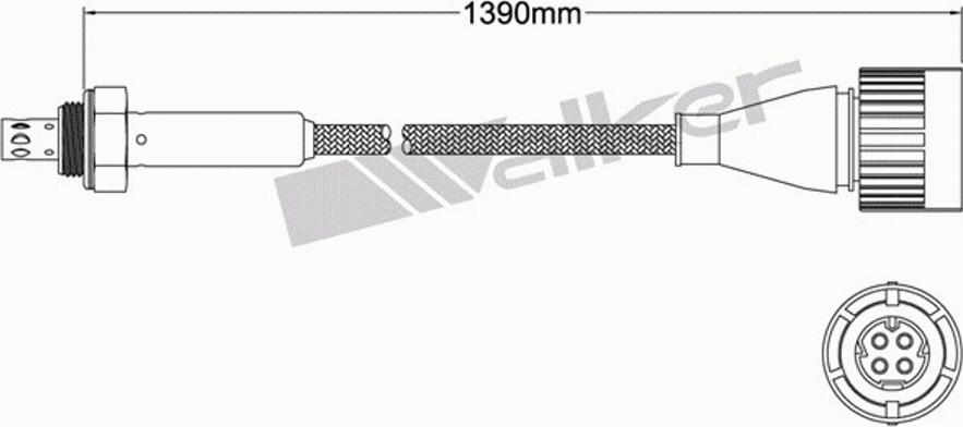 Walker 250-24510 - Lambdatunnistin inparts.fi