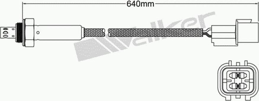 Walker 250-24518 - Lambdatunnistin inparts.fi