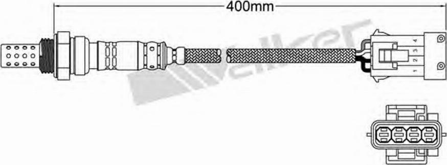 Walker 250-24536 - Lambdatunnistin inparts.fi