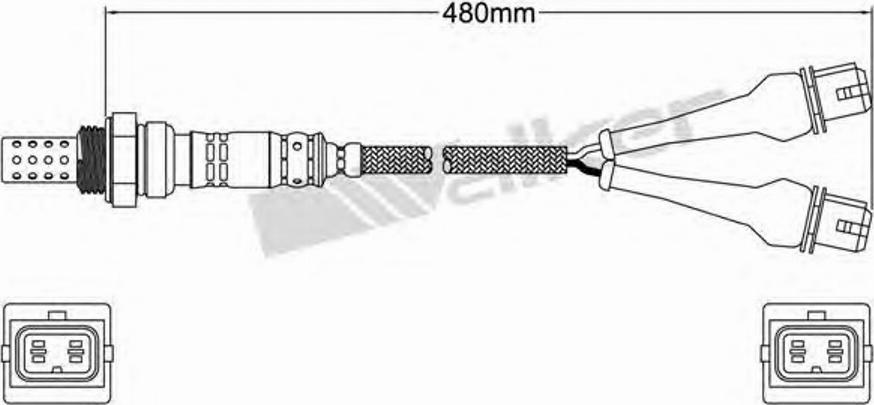 Walker 250-24579 - Lambdatunnistin inparts.fi