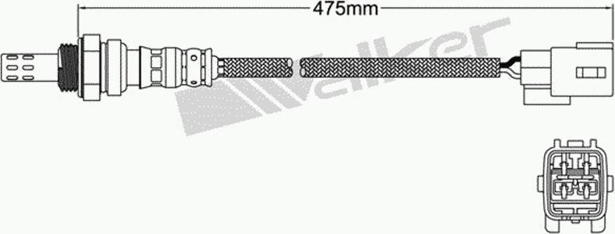 Walker 250-24687 - Lambdatunnistin inparts.fi