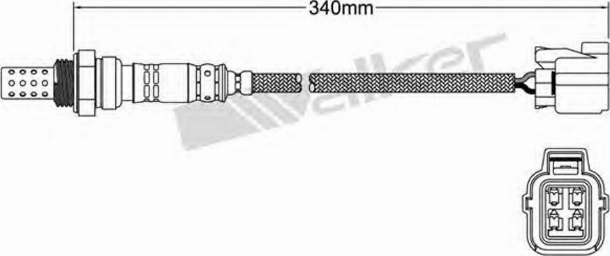 Walker 250-24620 - Lambdatunnistin inparts.fi