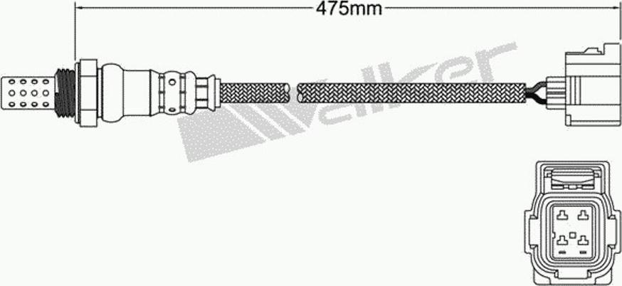 Walker 250-24675 - Lambdatunnistin inparts.fi