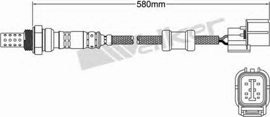 Walker 250-24093 - Lambdatunnistin inparts.fi