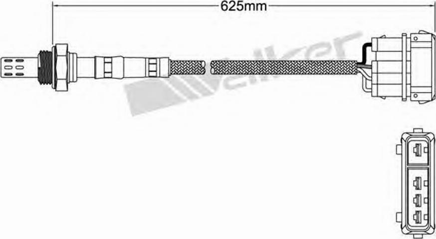 Walker 250-24066 - Lambdatunnistin inparts.fi