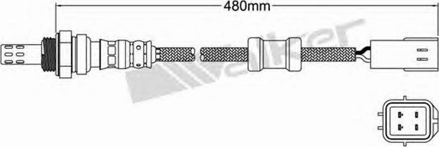 Walker 250-24067 - Lambdatunnistin inparts.fi