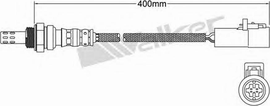 Walker 250-24001 - Lambdatunnistin inparts.fi