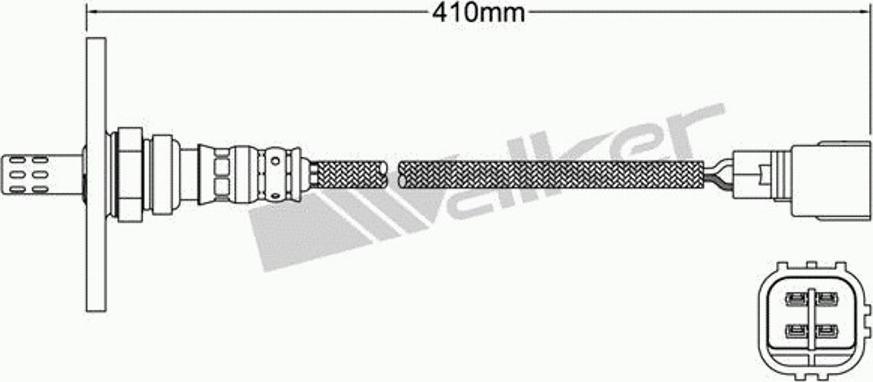 Walker 250-24154 - Lambdatunnistin inparts.fi