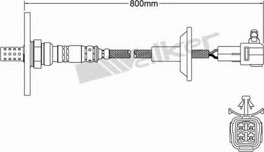 Walker 250-24152 - Lambdatunnistin inparts.fi