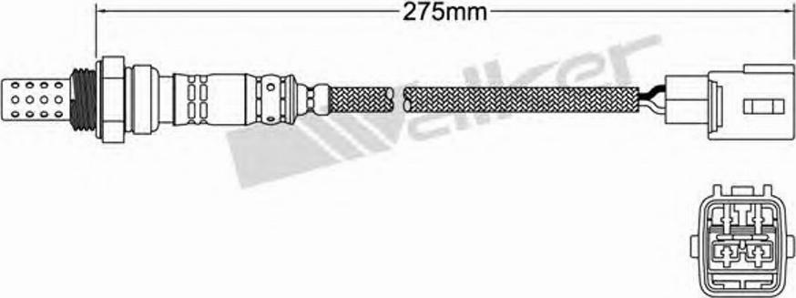 Walker 250-24169 - Lambdatunnistin inparts.fi