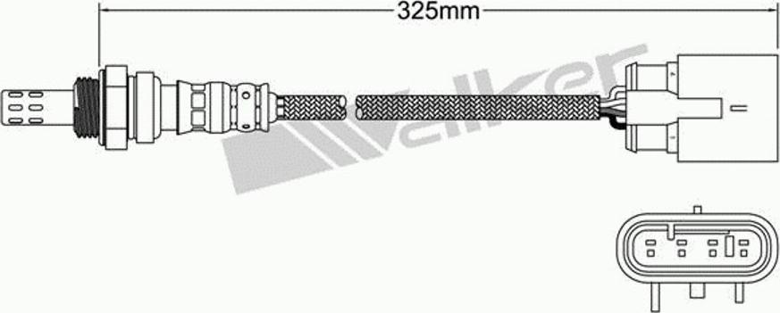 Walker 250-241003 - Lambdatunnistin inparts.fi