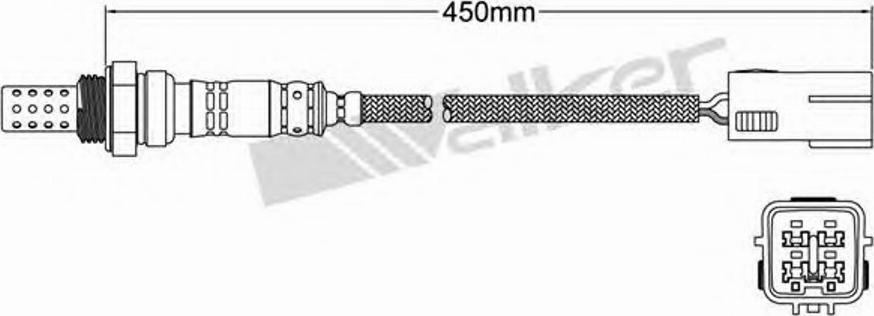 Walker 250-24131 - Lambdatunnistin inparts.fi