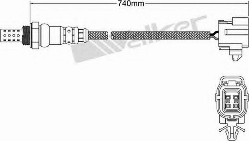 Walker 250-24123 - Lambdatunnistin inparts.fi