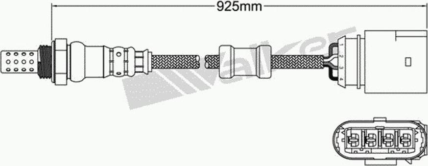 Walker 250-24170 - Lambdatunnistin inparts.fi