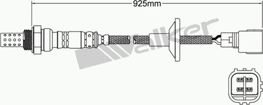 Walker 250-24840 - Lambdatunnistin inparts.fi