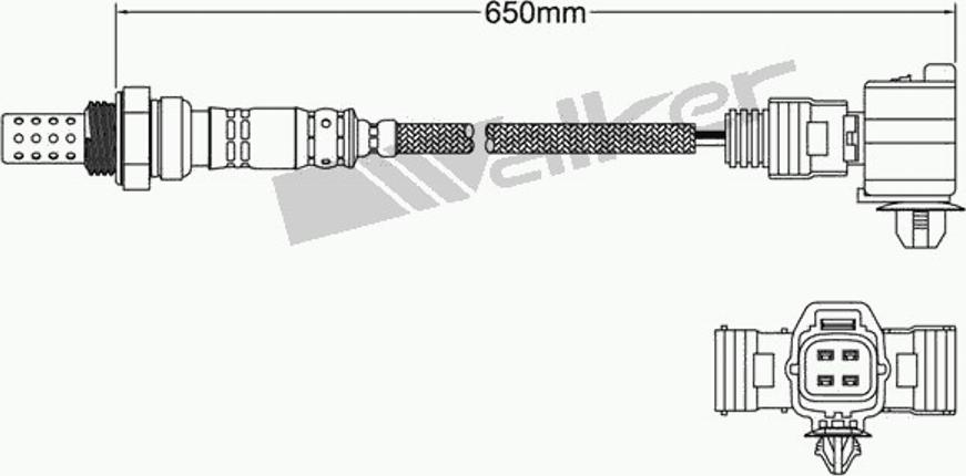 Walker 250-24837 - Lambdatunnistin inparts.fi