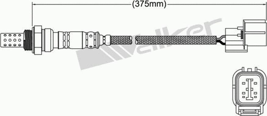 Walker 250-24308 - Lambdatunnistin inparts.fi