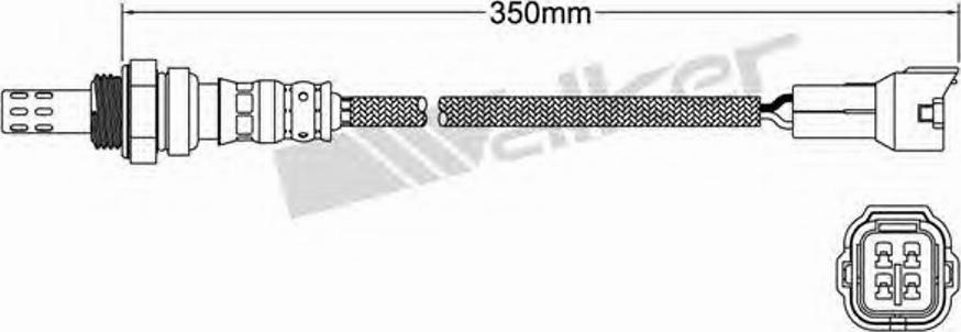 Walker 250-24372 - Lambdatunnistin inparts.fi