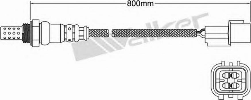 Walker 250-24236 - Lambdatunnistin inparts.fi