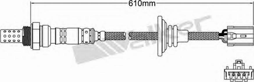 Walker 25024232 - Lambdatunnistin inparts.fi