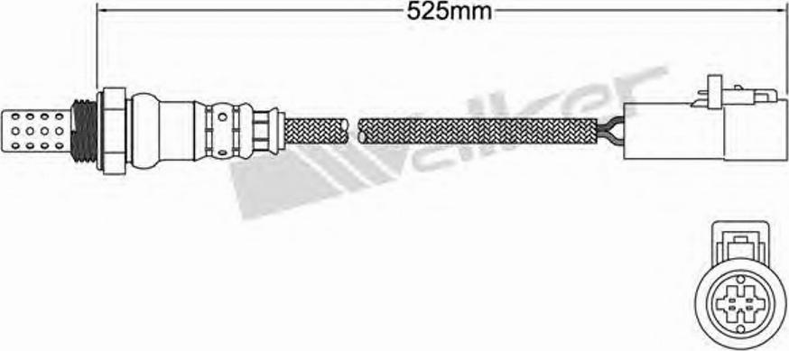 Walker 250-24793 - Lambdatunnistin inparts.fi