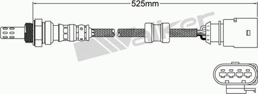 Walker 250-24753 - Lambdatunnistin inparts.fi