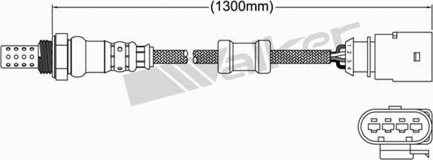 Walker 250-24717 - Lambdatunnistin inparts.fi