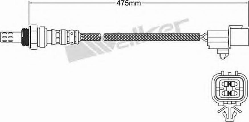 Walker 250-24789 - Lambdatunnistin inparts.fi