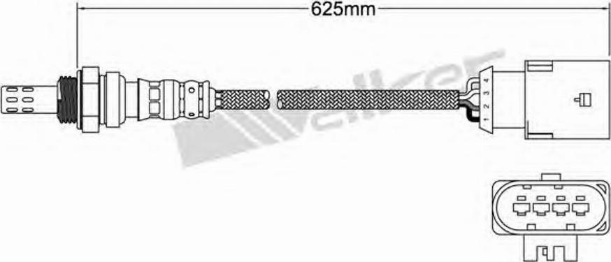 Walker 250-24775 - Lambdatunnistin inparts.fi