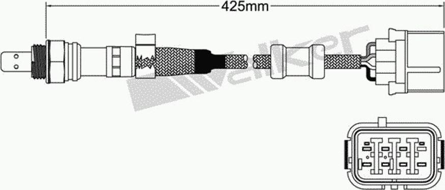 Walker 250-25055 - Lambdatunnistin inparts.fi