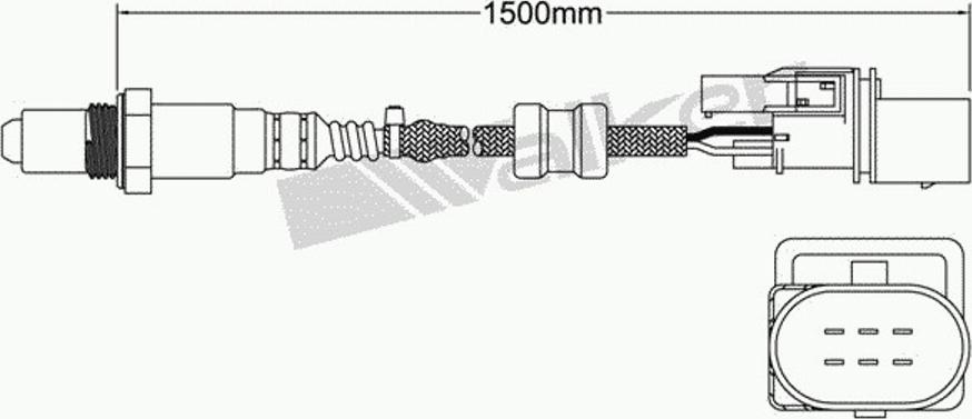 Walker 250-25008 - Lambdatunnistin inparts.fi