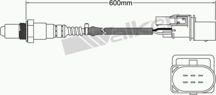 Walker 250-25002 - Lambdatunnistin inparts.fi