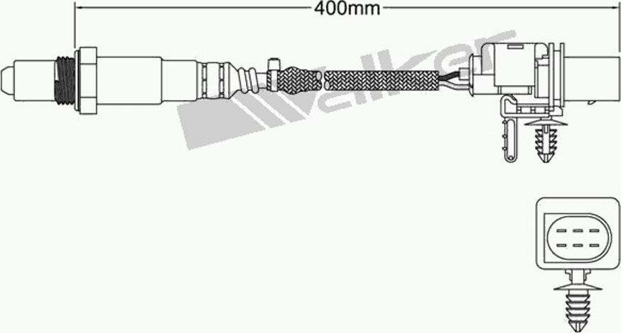 Walker 250-25034 - Lambdatunnistin inparts.fi