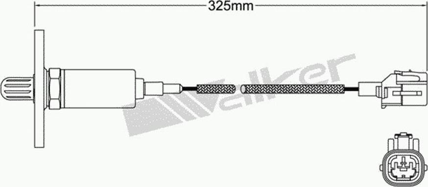 Walker 250-21053 - Lambdatunnistin inparts.fi