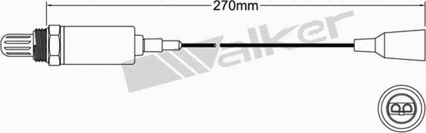 Walker 250-21013 - Lambdatunnistin inparts.fi