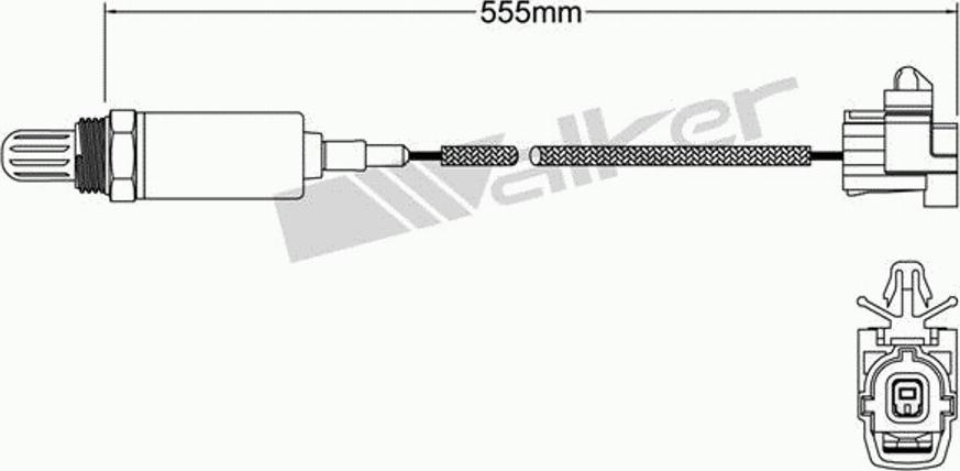 Walker 250-21035 - Lambdatunnistin inparts.fi