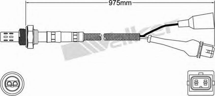 Walker 250-23154 - Lambdatunnistin inparts.fi