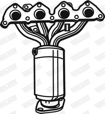 Walker 28700 - Katalysaattori inparts.fi